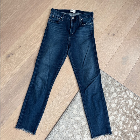 Agolde Denim - Agolde Dark Indigo Skinny Jeans